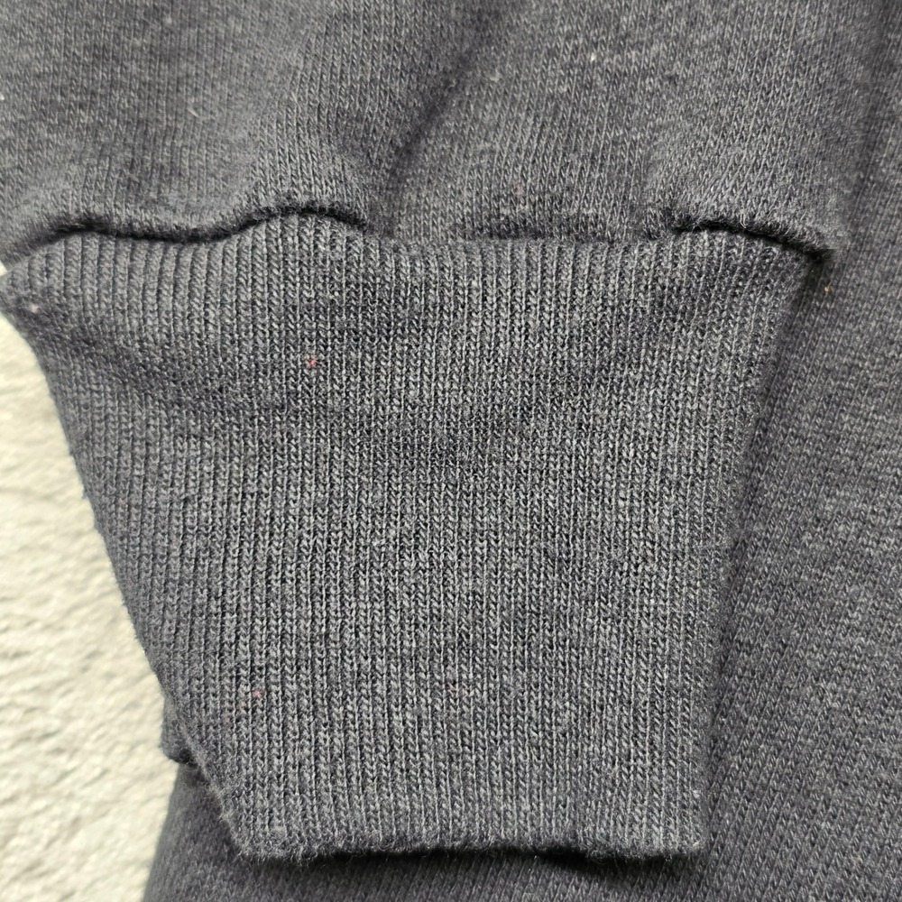 Vintage Disney Character Fashions Mickey Mouse Sweatshirt Medium Black Striped - Picture 10 of 13